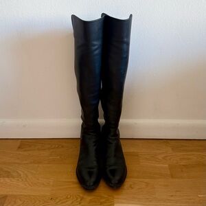 STUART WEITZMAN Leather Microstretch 50/50 Over the Knee Boot 5.5 / 36B